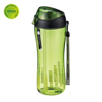 Sportovní láhev 550 ml se silikonovým brčkem - zelená