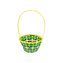 KOŠÍK VELIKONOČNÍ BAREVNÝ 15x28CM