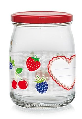 SKLENICE S VÍČKEM 500ML CONFETTURA MIA
