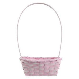 KOŠÍK VELIKONOČNÍ 40 CM, PASTELOVÁ