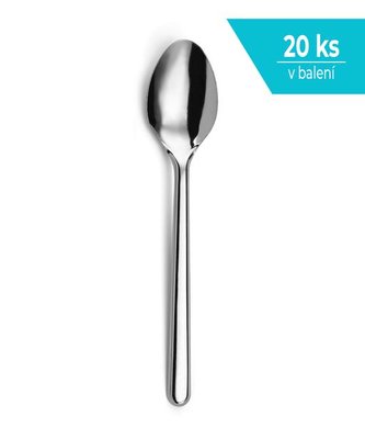 LYŽICA POLIEVKOVÁ LEAVES 20KS NEREZOVÁ OCEĽ