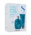 ALFAPARF MILANO Semi Di Lino šampon Semi Di Lino Curls Enhancing Low Shampoo 250 ml + kondicionér Semi Di Lino Curls Enhancing Conditioner 200 ml + ručník