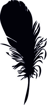 Peří - plastová šablona 338 Rozměr: B 14,5x14,5cm