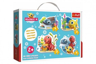 Puzzle baby Minimini rybičky v krabici 27x19x6cm 24m+