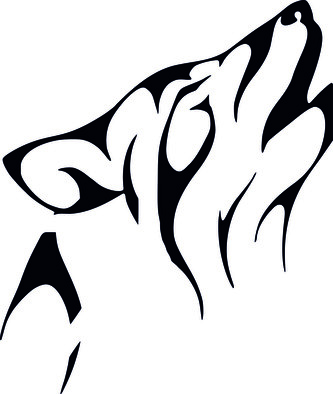 ARTEMISS Vlk - plastová šablona 317 Rozměr: D 29x29cm