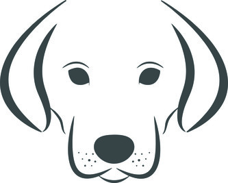 ARTEMISS Psí hlava - plastová šablona 336 Rozměr: D 29x29cm