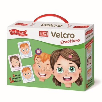 PEXI Velcro skladačky - Emócie (Emotions) PEXI Velcro skladačky - Emócie (Emotions)