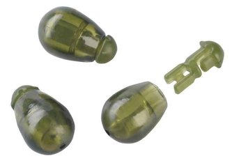 Konektor Method Feeder Quick beads 10ks -zelený Velikost: S