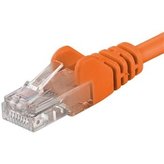 PremiumCord Patch kabel UTP RJ45-RJ45 CAT6 2m oranžový