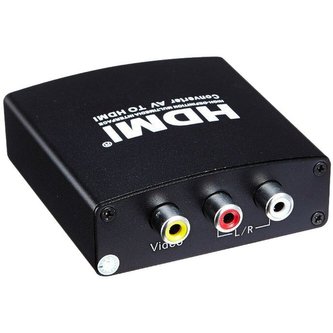 PremiumCord převodník AV kompozitního signálu a stereo zvuku na HDMI 1080p