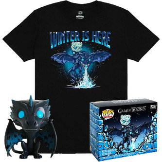 Game of Thrones POP! & Tee Box Icy Viserion heo Exclusive S