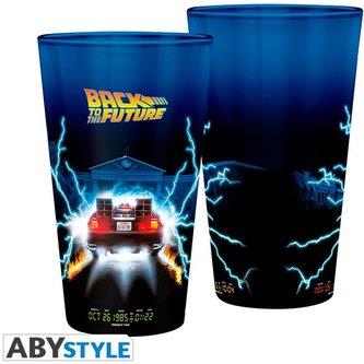 Sklenice Back to the Future - DeLorean 400 ml