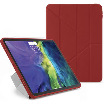 Pipetto Origami TPU pouzdro Apple iPad Pro 11“ (2021/2020/2018) červené