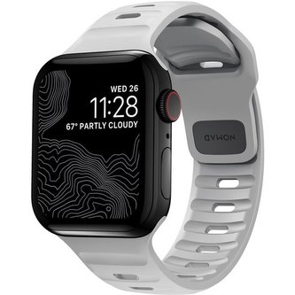 Nomad Sport Strap S/M Apple Watch 41/40/38 mm šedý