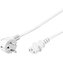 PremiumCord napájecí kabel 230V k počítači bílý 2m