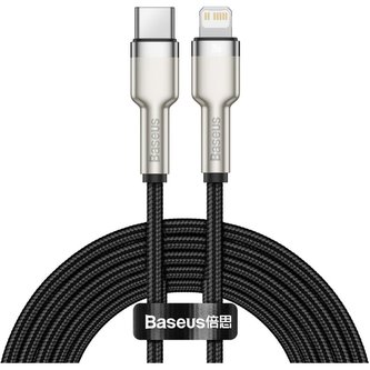 Baseus Cafule Series kabel USB-C/Lightning (PD) 20W 2m černý