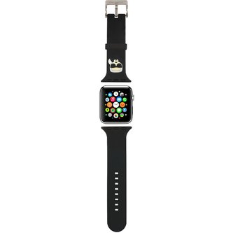 Karl Lagerfeld Karl Head řemínek pro Apple Watch 38/40/41mm černý