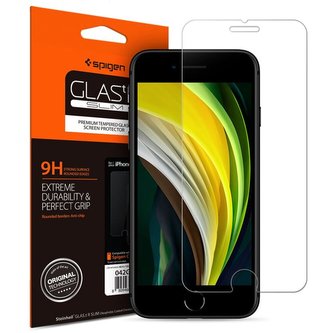 Spigen Glas tR Slim HD tvrzené sklo iPhone SE (2022/2020)/8/7
