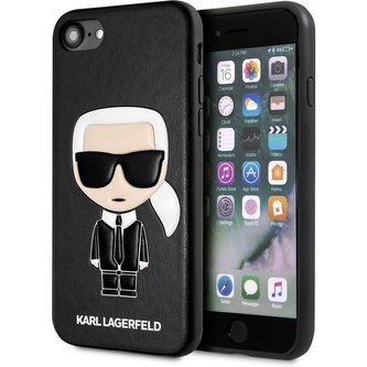 Karl Lagerfeld Full Body Iconic kryt iPhone SE (20/22)/8/7 čierny