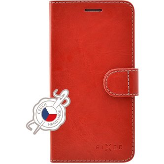 FIXED FIT flip pouzdro Apple iPhone 13 Mini červené