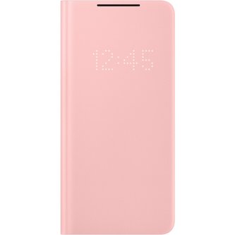 Samsung LED View Cover pouzdro Galaxy S21+ 5G (EF-NG996PPE) růžové