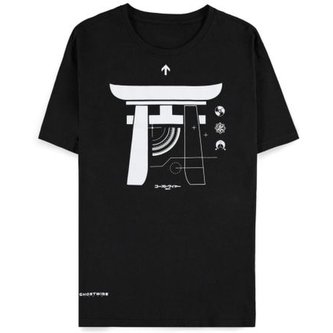Tričko GhostWire Tokyo - Torri Black XL