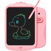 Dětský multibarevný tablet kačenka 10" - růžová