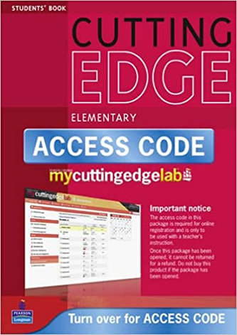 New Cutting Edge Elementary Students´ Book with CD-ROM w/ MyEnglishLab Access Card