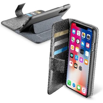 CellularLine Book Agenda flip pouzdro Apple iPhone X/XS černé