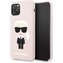 Karl Lagerfeld silikonový kryt iPhone 11 starorůžový