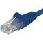 PremiumCord Patch kabel UTP RJ45-RJ45 CAT6 1,5m modrý