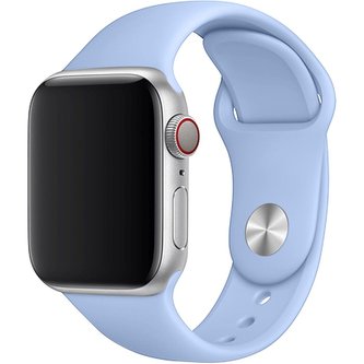 FIXED Silicone Strap set silikonových řemínků Apple Watch 42/44/45mm světle modrý