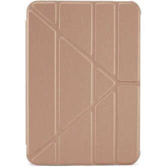 Pipetto Origami TPU pouzdro pro Apple iPad mini 6 (2021) růžovo zlatá