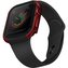 UNIQ Valencia kovové pouzdro Apple Watch Serie 4/5/6/SE (44mm) červené