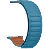 Tactical Loop kožený řemínek Apple Watch 38/40mm mořsky modrý