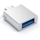 Satechi USB C - USB-A 3.0 redukce stříbrná