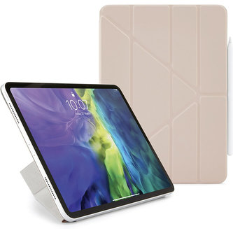 Pipetto Origami Folio pouzdro Apple iPad Pro 11“ (2021/2020/2018)/ iPad Air 10,9“ (2020) růžové