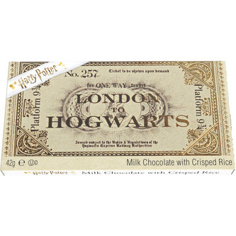 Harry Potter Čokoládový lístek do Bradavic 42g