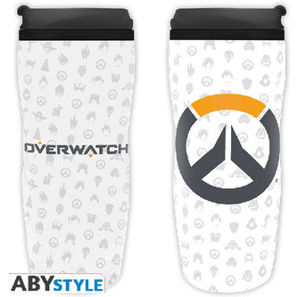 Hrnek cestovní - Overwatch - Logo