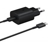 Samsung USB-C 25W nabíječka + kabel (EP-TA800EBE/EP-DA905BBE) černá (eko-balení)