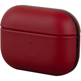 UNIQ Terra kožené pouzdro AirPods Pro červené