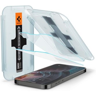 Spigen Glas tR EZ Fit tvrzené sklo 2 ks iPhone 13 Pro Max čiré