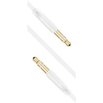 FIXED AUX kabel 3,5 mm jack bílý