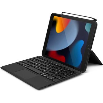EPICO pouzdro s klávesnicí pro iPad 10,2" (qwerty) černá