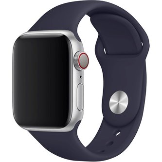 FIXED Silicone Strap set silikonových řemínků Apple Watch 42/44/45mm kovově modrý