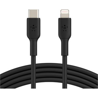 Belkin BOOST Charge USB-C/Lightning kabel, 1m, černý