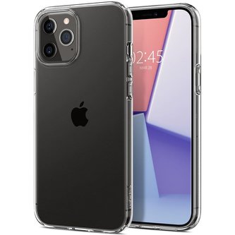 Spigen Liquid Crystal kryt iPhone 12 / 12 Pro čirý