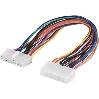 PremiumCord prodlužovací kabel ATX pro zdroje 20 pin