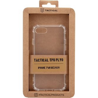 Tactical TPU Plyo kryt Apple iPhone 7/8/SE (2020) čirý