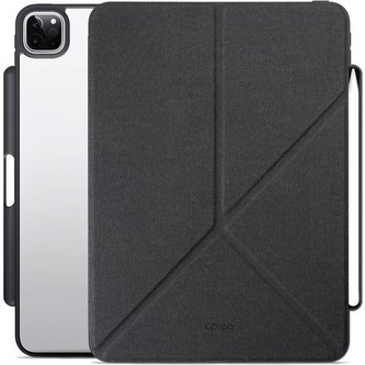 EPICO Clear flip pouzdro pro iPad Pro 12,9" (2021)  černé